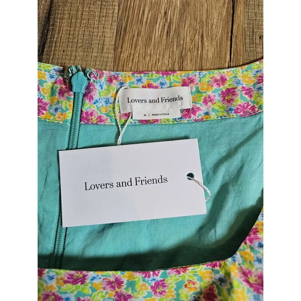 Lovers And Friends X Revolve Luella Mini Dress Women's Size M NWT - Picture 9 of 10